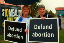 Protesting the Funding of Abortion