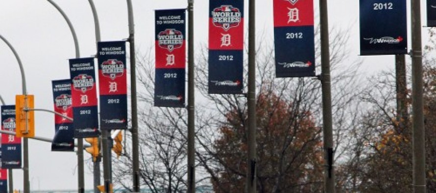 Business owners divided on World Series banners