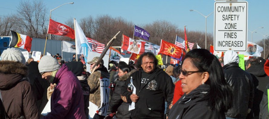Idle No More Protests in Windsor