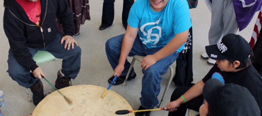 Idle No More to the beat of the drum