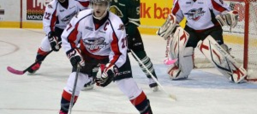 Spits deal captain Posa to Guelph