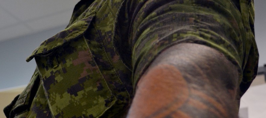 American military new policy against visible tattoos