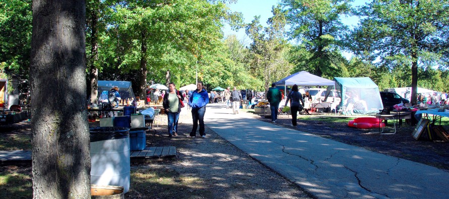 Community market draws in crowd and treasures