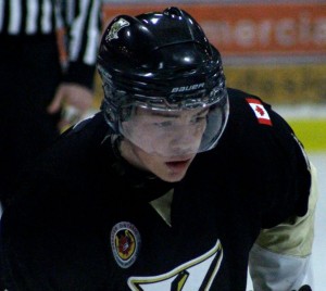 LaSalle Vipers defenceman Austin Hall. (Photo By: Chelsea Lefler)
