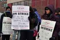 Thousands of nurses on strike
