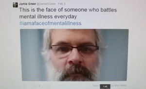 Jamie Greer's Tweet started a Twitter campaign to raise awareness of mental illness.