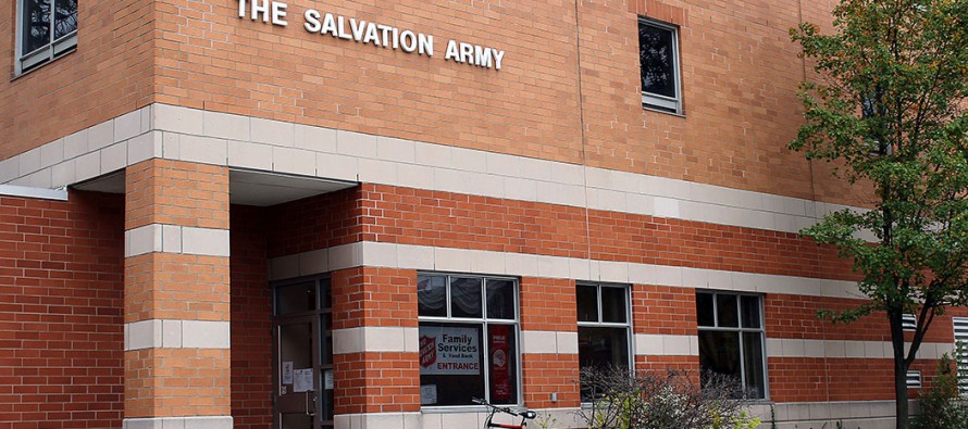 Salvation Army serves several