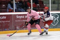Pink at the rink