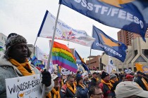 Labour council supports Hamilton steelworkers