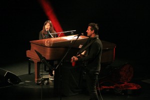 Raine Maida and Chantal Kreviazuk perform at the Chrysler Theatre in the St. Clair College Centre For The Arts on Saturday, February 13.