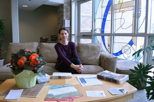 WINDSOR - Laura Lemmon, the communications and events specialist at The Hospice of Windsor and Essex County, is planning for their 20th annual LifeWalk event to be held on June 12. Photo by Séraphine Garré.