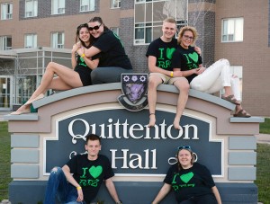 This photo features the members of the St. Clair College Residents RA team for the 2015-2016 year. From top right to bottom left the RAs are as follows; Michelle Snicks, Claire Renaud, Gary Burke, Leah Dalm, Logan Poels and Sam Fougere. (Courtesy of Gary Burke.) 