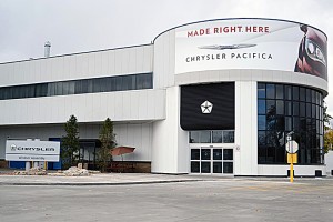 The Chrysler Plant- Windsor Assembly in Windsor, ON. (Photo by Kyle Rose.