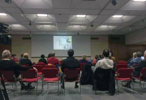 The Windsor Public Library held a meeting on black history Month and learning more about local African Canadian Heritage. Photo by Mayra Lacayo