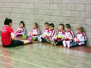 Little Kickers Windsor-Essex County is offering soccer classes for children ages 18 months to seven years. Photo by Dana Tan. 
