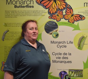 Sarah Rupert is the promotion officer at Point Pelee National Park in Leamington, ON. Photo by Alyssa Leonard.