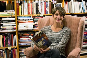 Tina Lyons-Hagen at Biblioasis in Windsor on Oct. 11, 2017 (Photo by: Julianna Bonnett) 