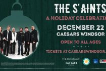 The S’Aints singing for local food banks Dec. 22 at Caesars Windsor