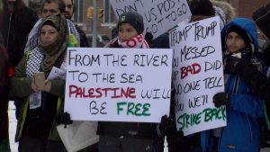 Hands off Jerusalem Protest, Windsor,Ont.