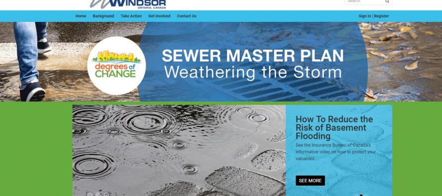 Windsor launching sewer master plan to solve flooding problems