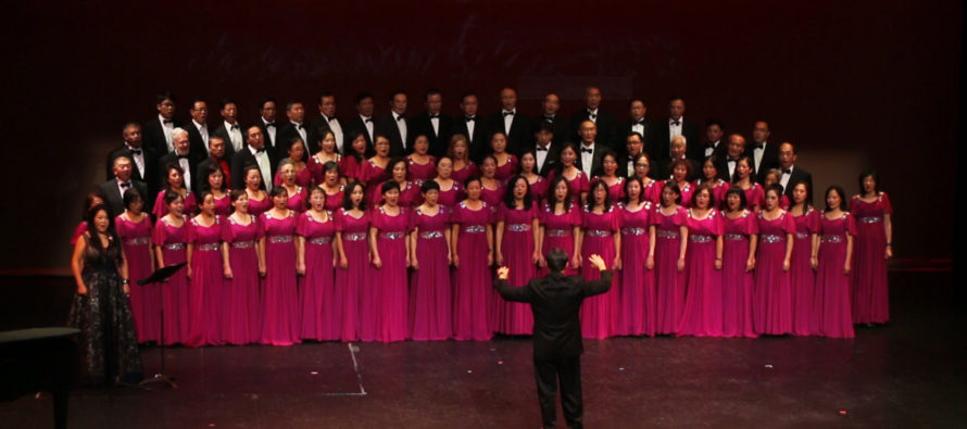  Chinese choir performs at Capitol Theatre