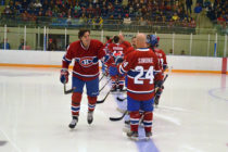 The Montreal Canadiens Alumni face off with A’Burg’s Rotary “Hockey Heroes”