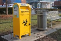 City installs sharps containers to curb improper needle disposal