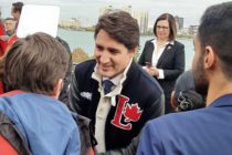 Justin Trudeau visits Windsor, Ont a week before election day
