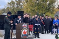 Cenotaph dedicated in weekend ceremony