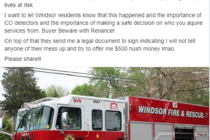 Improper installation leads to carbon monoxide emergency – and a $500 non-disclosure agreement