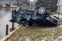 Driver crashes on bank of Little River, faces impaired driving charges