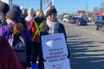 Strike closes schools for second day