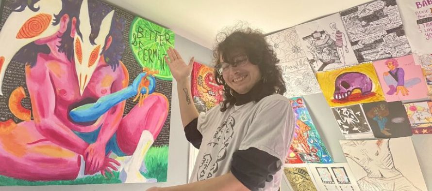 Young Local Artist Gains Popularity with Upcoming Art Show at Phog Lounge