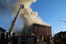 Windsor Fire battles Walkerville blaze