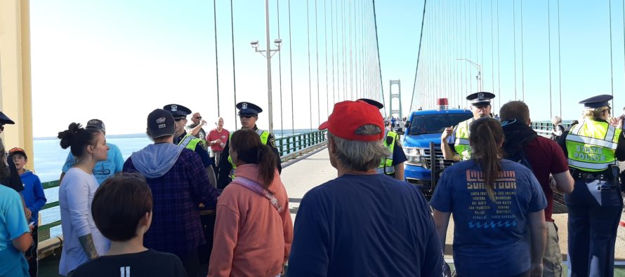 Labour day Bridge Walk