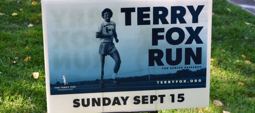 Kingsville held Terry Fox Run last weekend